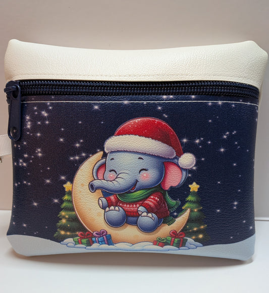 Christmas Animals Zipper Pouch