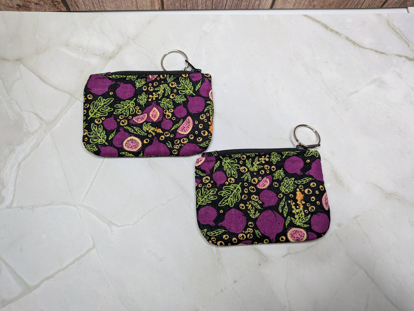 Coin Purse - Purple Fruit
