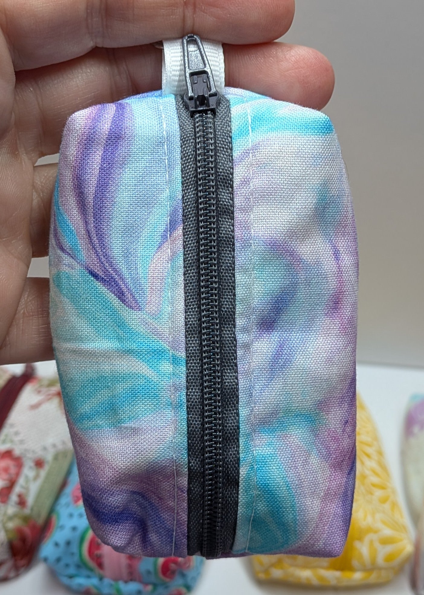 Itty Bitty Boxy Bag Keychain Clip