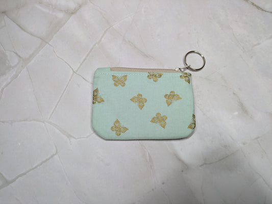 Coin Purse - Minty Butteflies